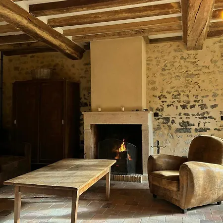 1850 Longhouse In The Villages Of Perche Vakantiehuis Ferrieres (Somme)